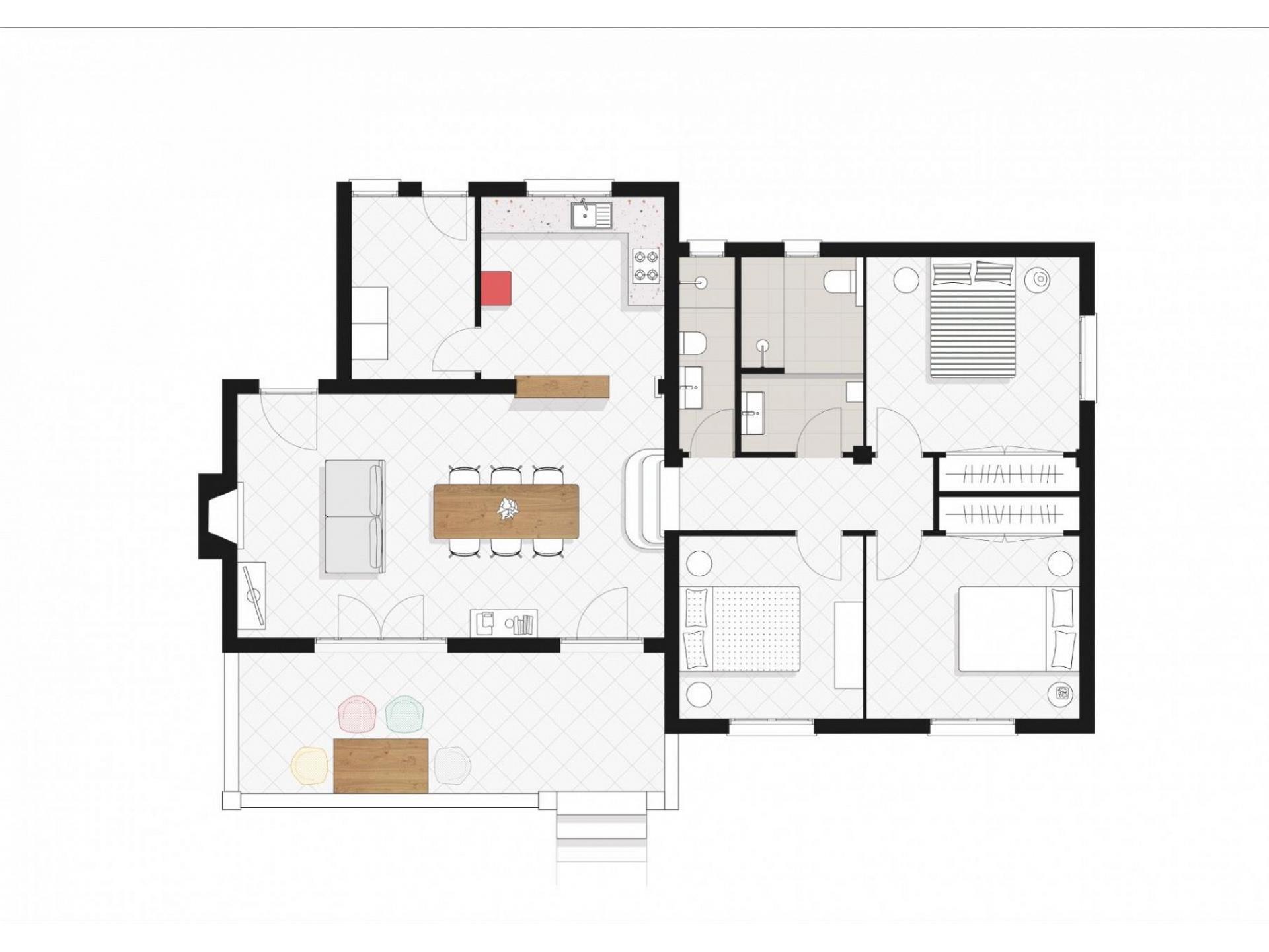 Grundriss Haus